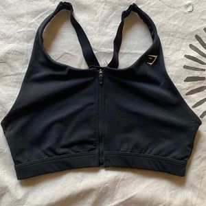 Gymshark Zip Sports Bra